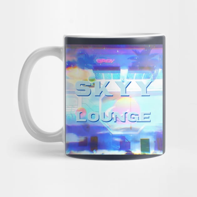 Skyy Lounge logo by lofi_retrowave